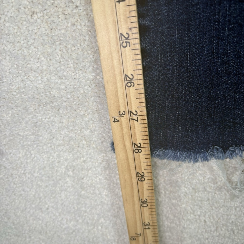 Mother Size 23 The Weekender Fray Mint Condition Flare Jeans Raw Hem High Rise - Picture 4 of 9